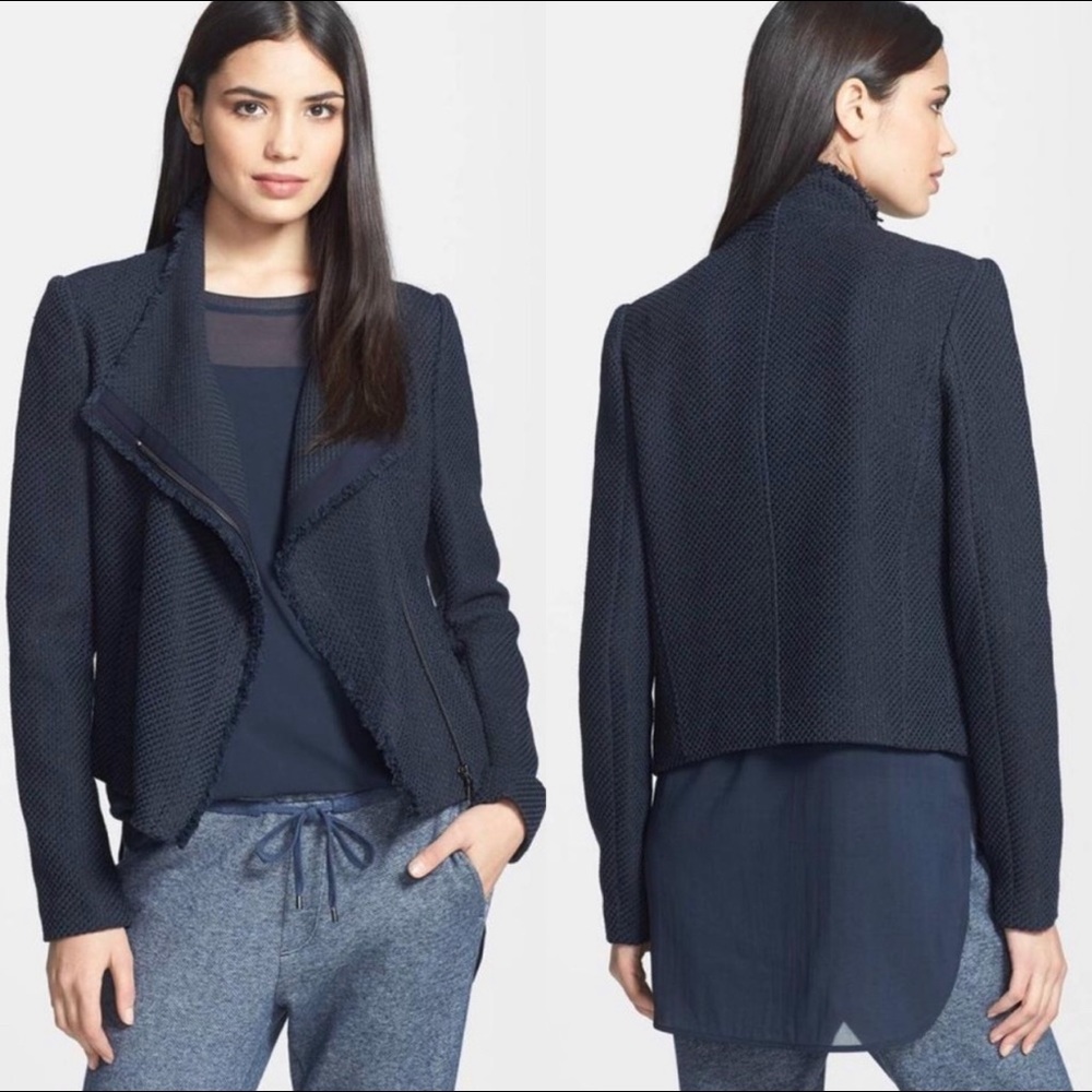 Vince Tweed Moto Jacket💋